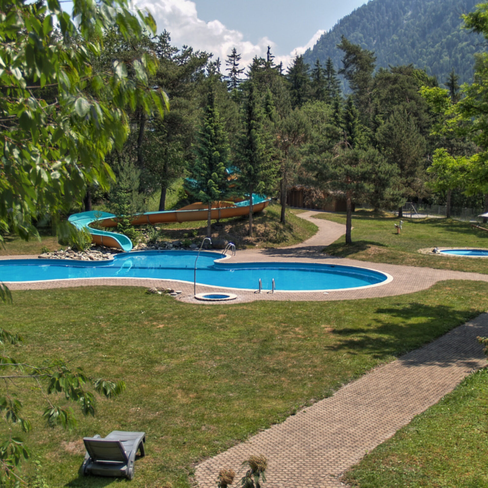 Schwimmbad des Hotel Grüsch