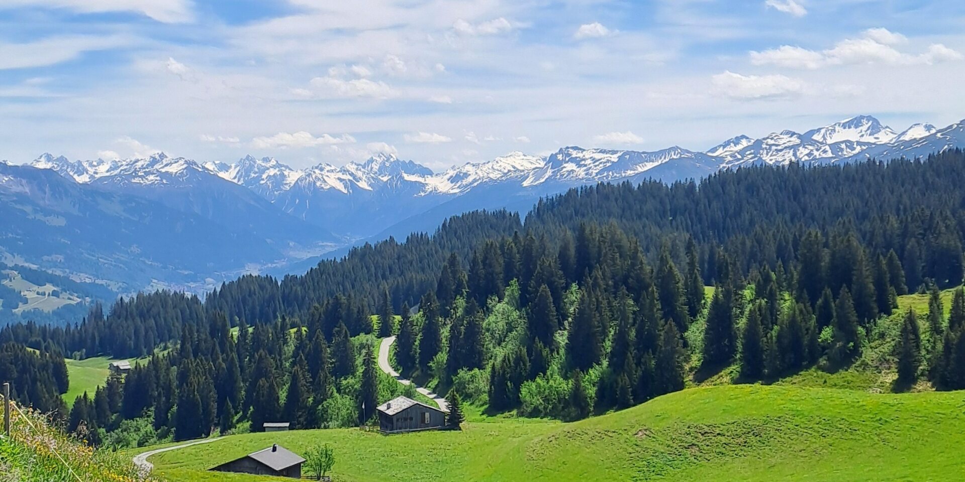 Panorama auf Grüsch-Danusa