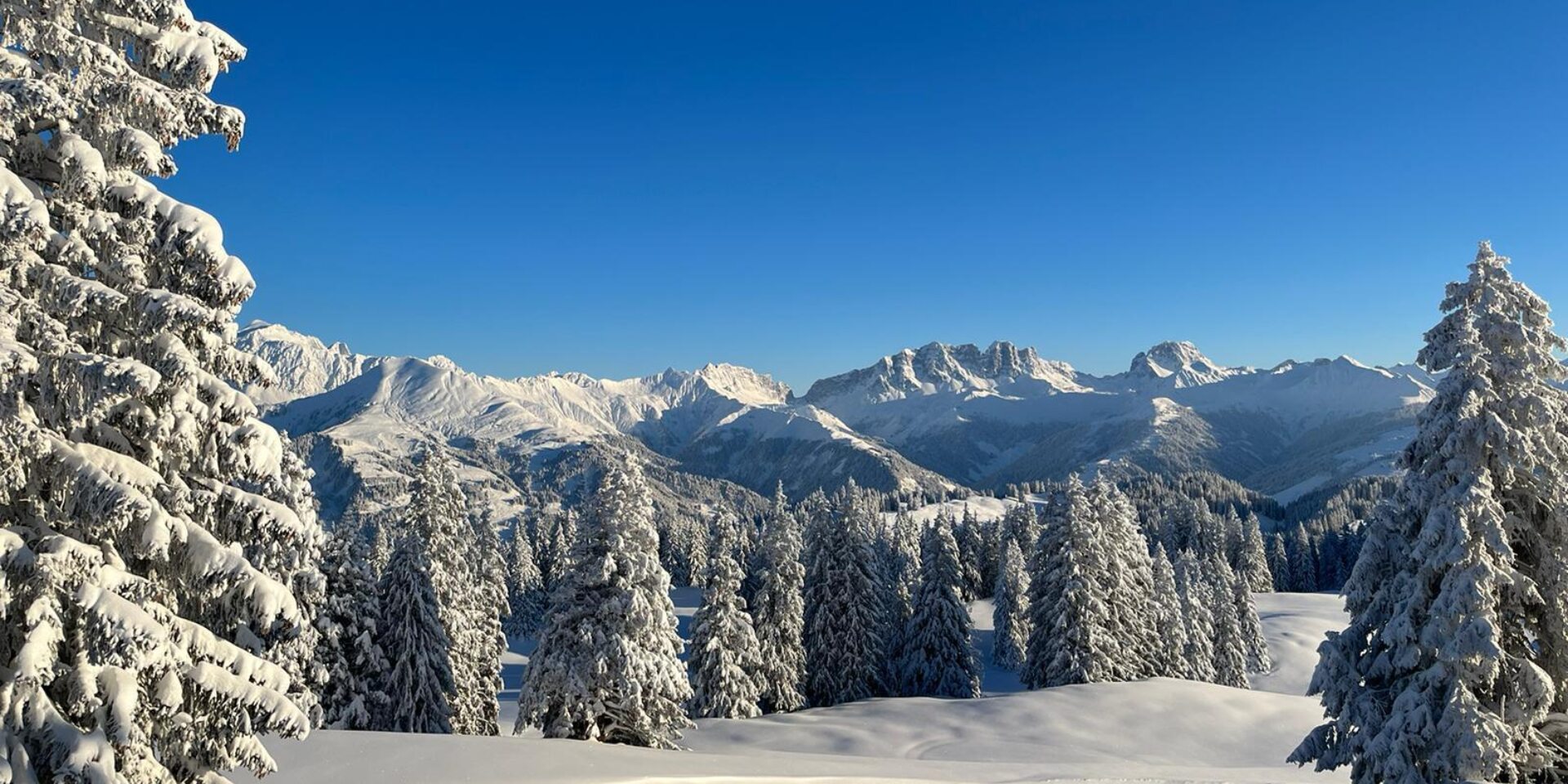 Winterlandschaft auf Grüsch-Danusa